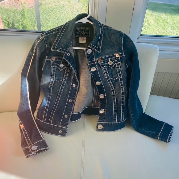 True religion denim jacket- Small - Picture 1 of 2